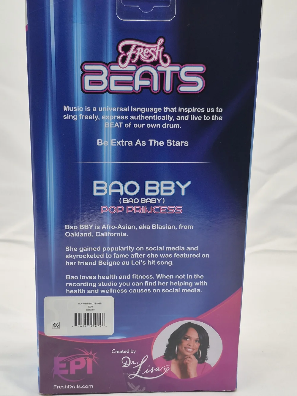 fresh Beats Fashion Doll - Neon Green & Hot Pink Outfit